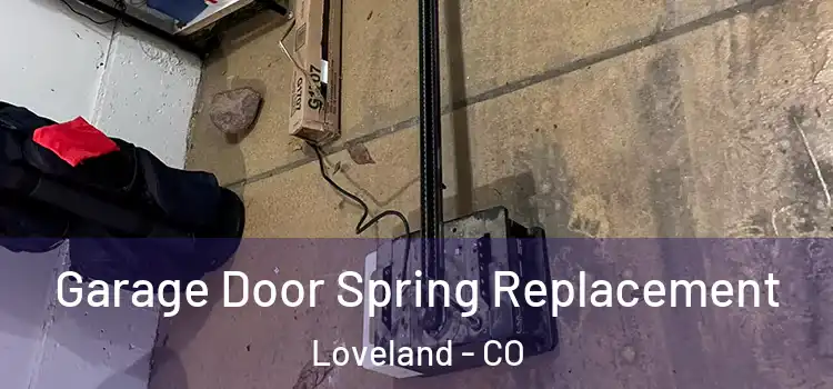  Garage Door Spring Replacement Loveland - CO