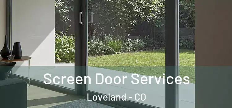  Screen Door Services Loveland - CO