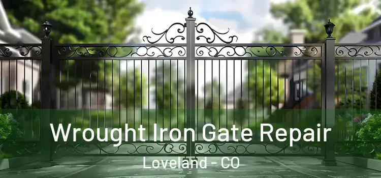 Wrought Iron Gate Repair Loveland - CO